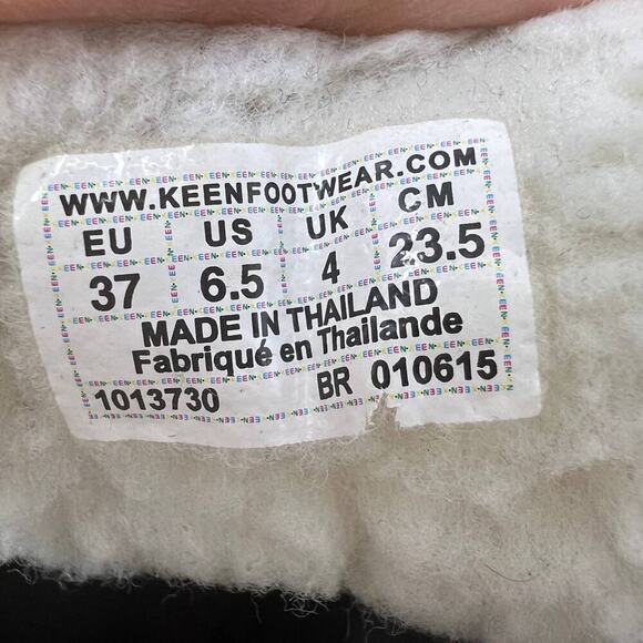 Keen Women's Elsa Lined Winter Boots Size 6.5 Brown Leather - Picture 14 of 15